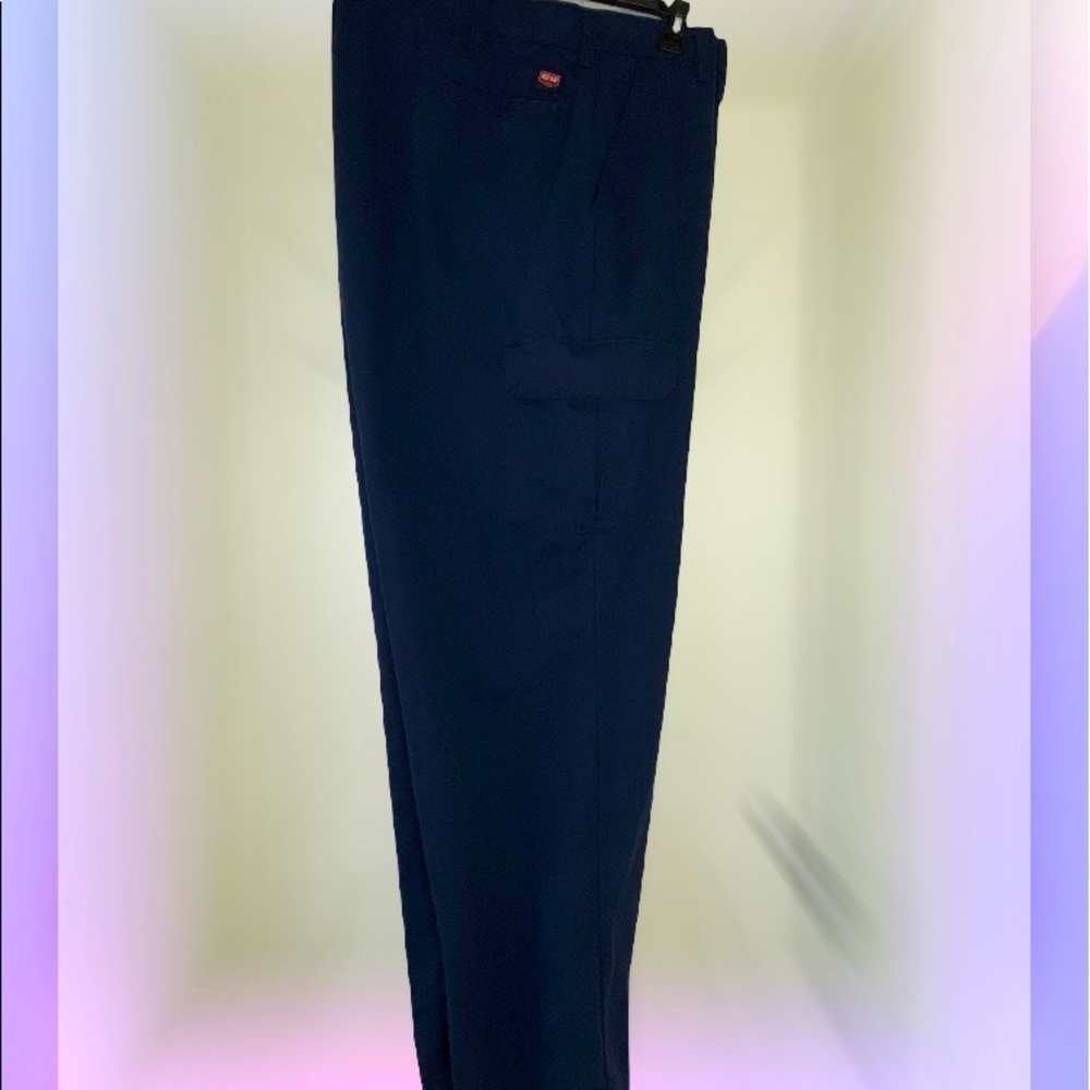 Red Kap 1923 Fire Retardant Cargo Pants, Big and Tall Size; 50/32 Navy Blue, New